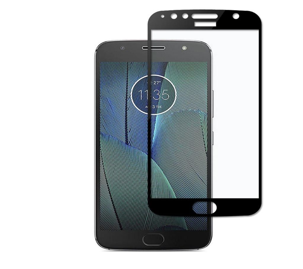 Dayspirit Tempered Glass Screen Protector for Motorola Moto G5S Plus - Black