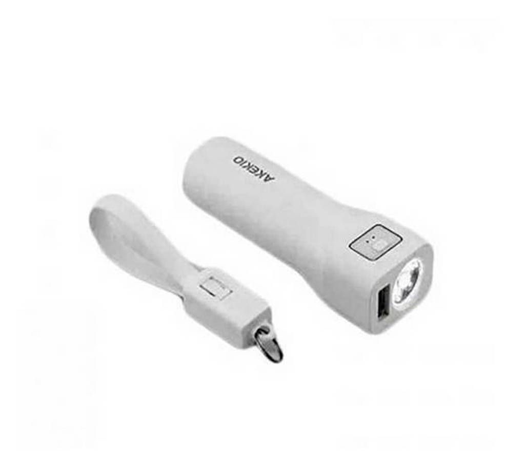 3600 mAh Power Bank And Torch Lights