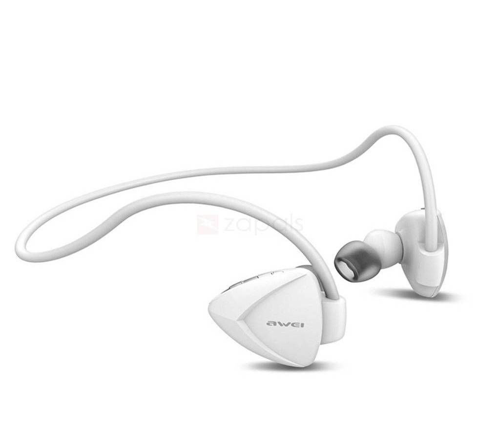 Awei A840BL Universal Sport Wireless Earphone - White