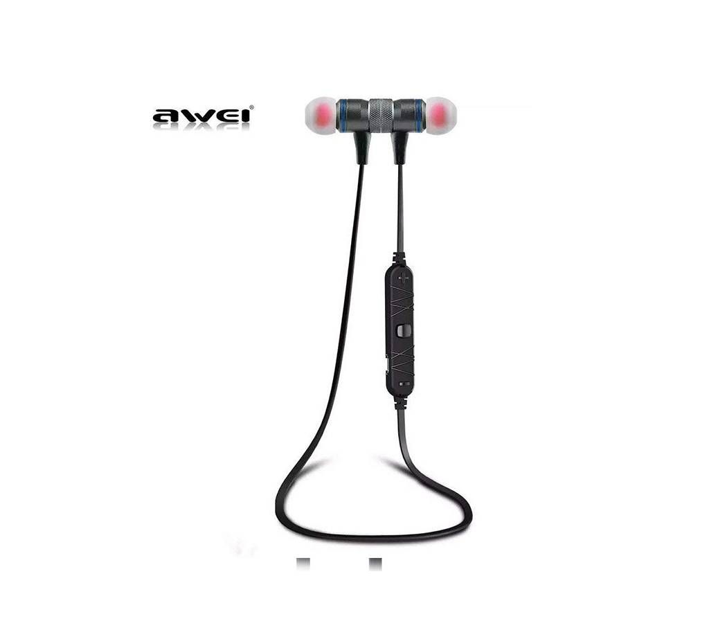 Awei A920BL Wireless Bluetooth 4.0 Stereo Sport Magnetic Headphone Earphone