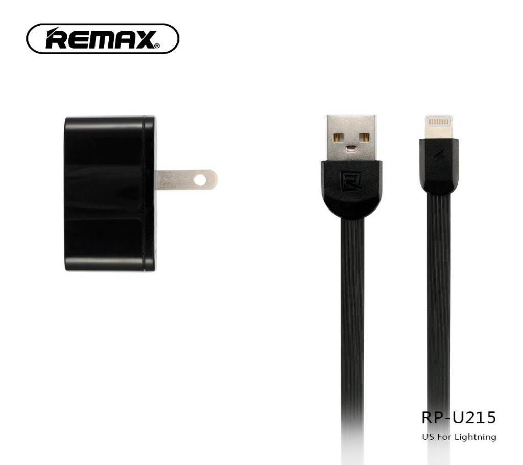 REMAX RP-U215 2 USB port Apple charger and data cable