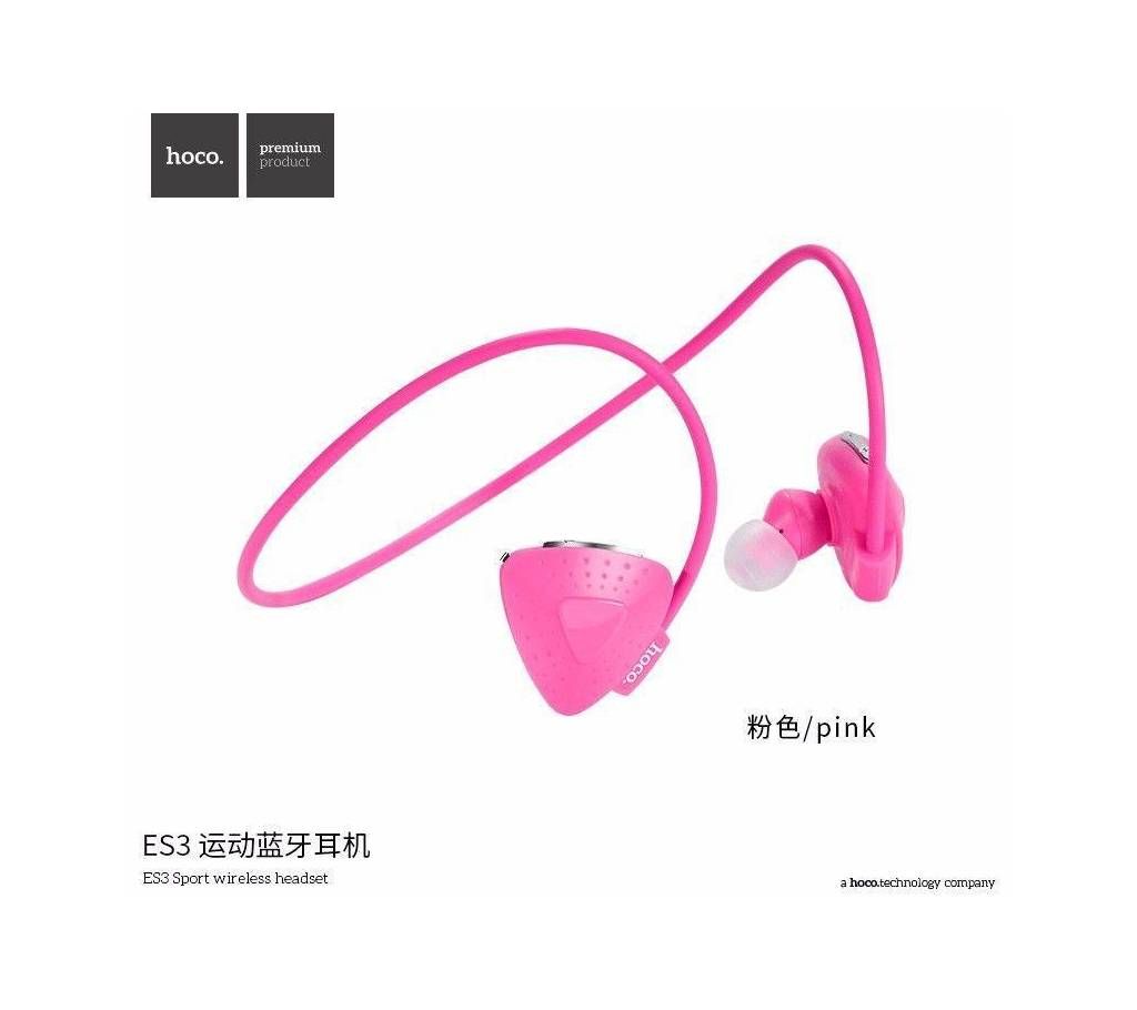 ES3 - Wireless Bluetooth Earphone - Pink