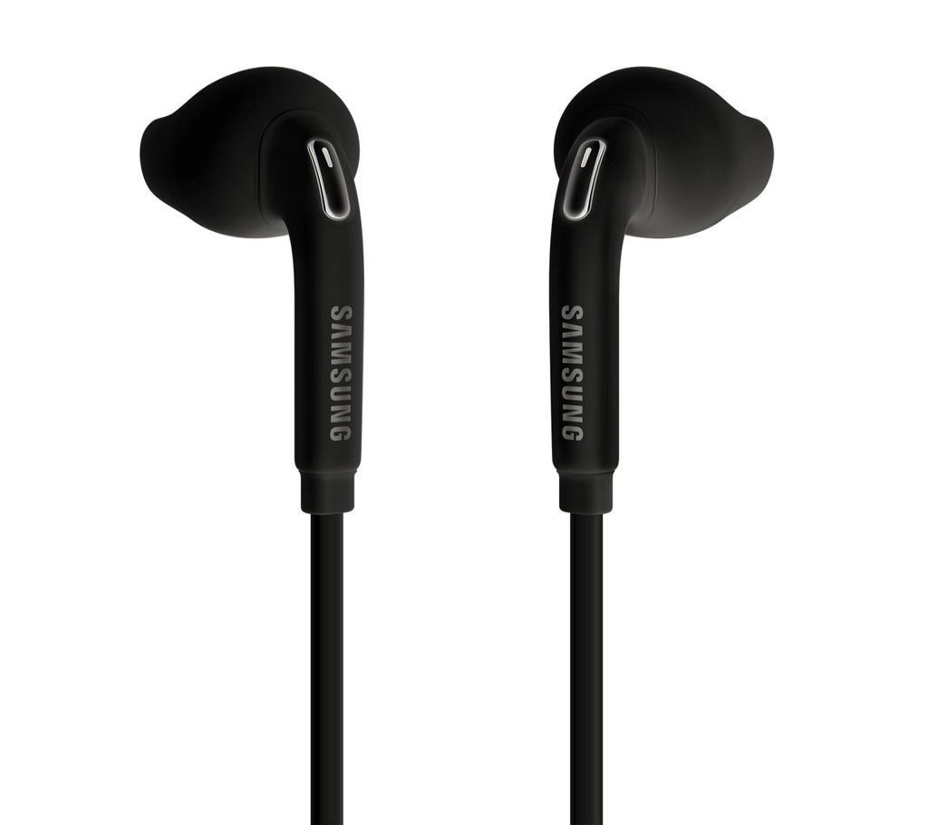 Samsung Galaxy S7 S6 headphone earphone Black