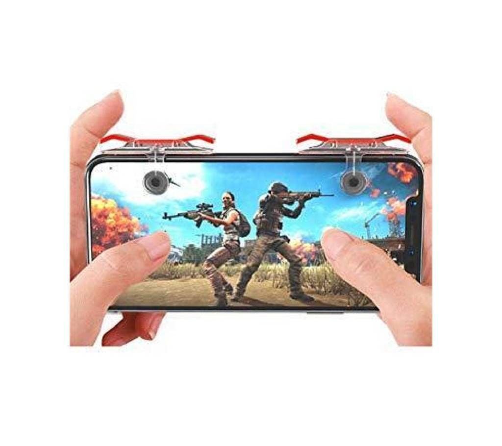 PUBG Gaming Trigger L1/R1 - White and Red
