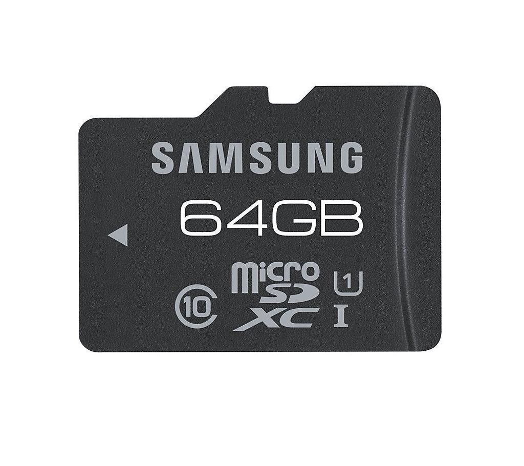 64GB Micro SD Class 10 Uhs1 Memory Card - Black