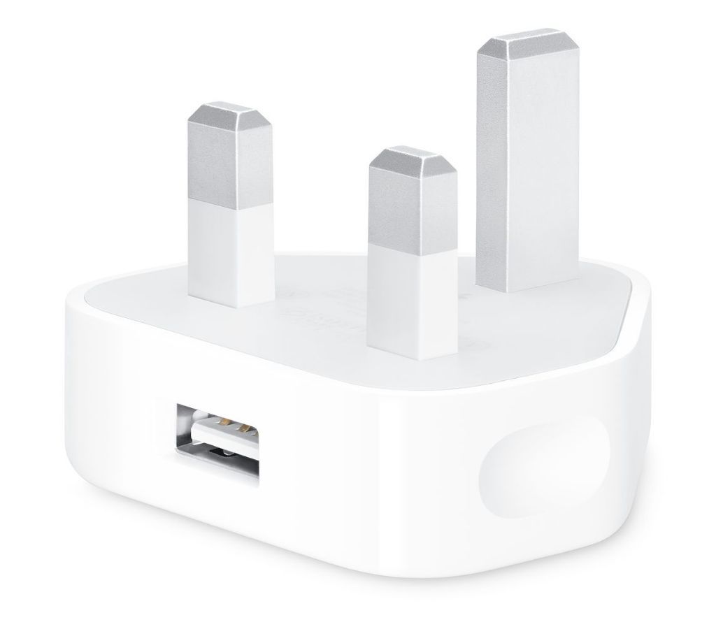 5W USB Power Adapter 3-Pin - White