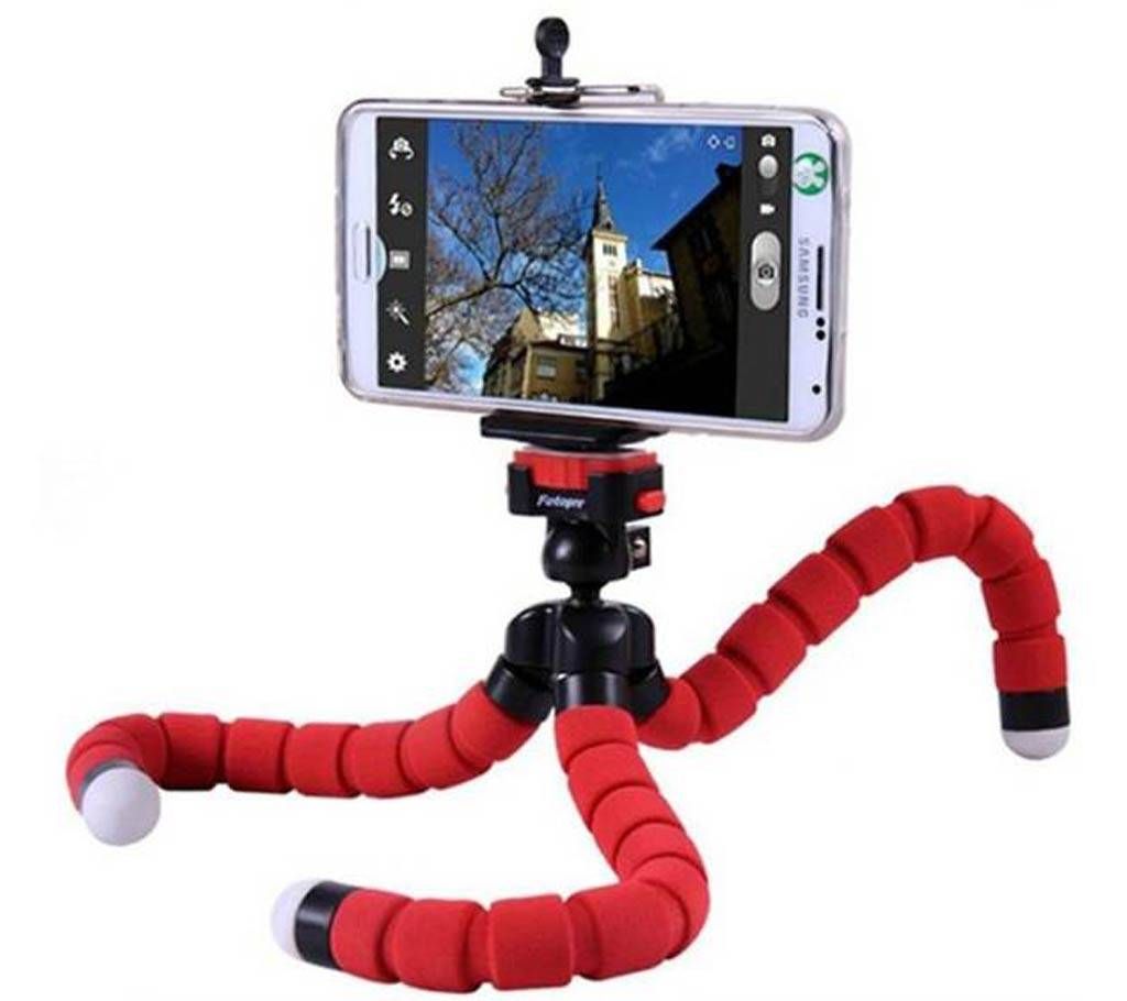 Mobile Phone Camera Flexible Octopus Tripod Holder