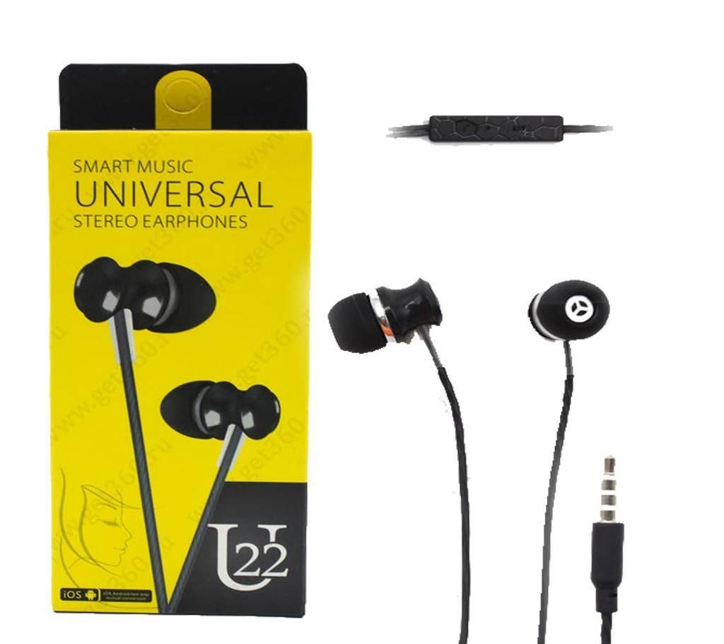 U22 Stereo Earphone