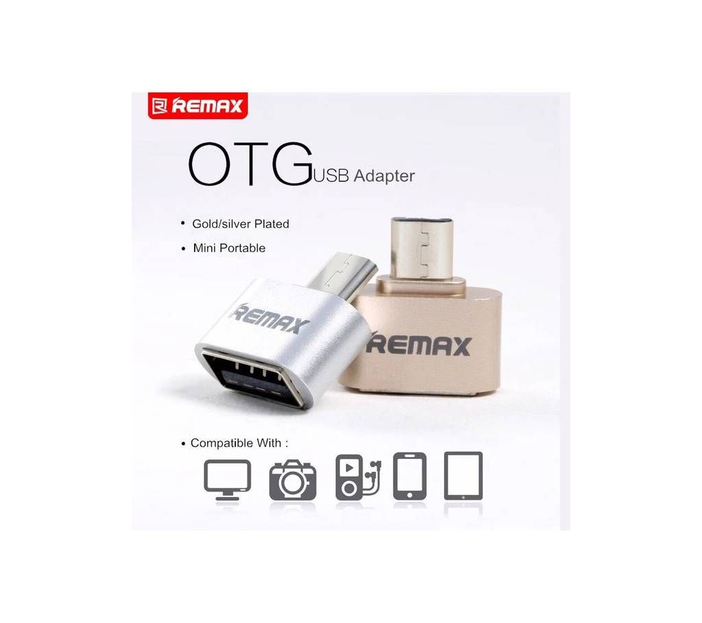REMAX Mobile Phone Adapters OTG USB Plug Adapter Converter Micro USB to USB 
