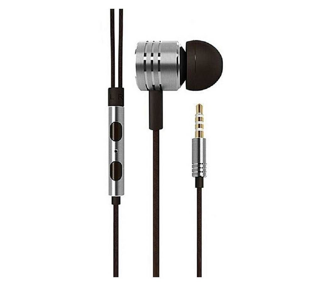 Xiaomi Piston 2 Bass Earphone - Silver and Black