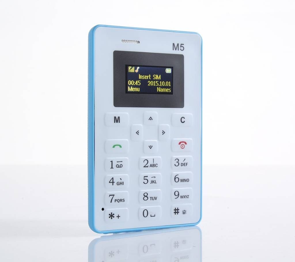 M5 Card Phone in BD Single Sim Bluetooth Dial
