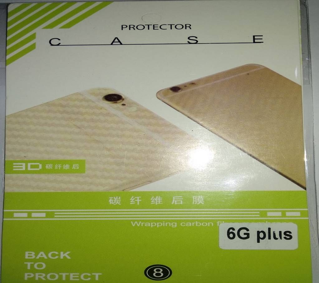 Iphone 6G Transparent Fiber Sticker