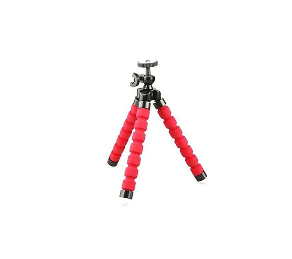 Flexible Tripod Stand for Mobile Stand - Red