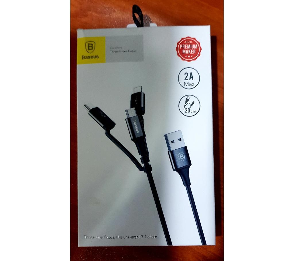 Baseus 3 in 1 Cable 