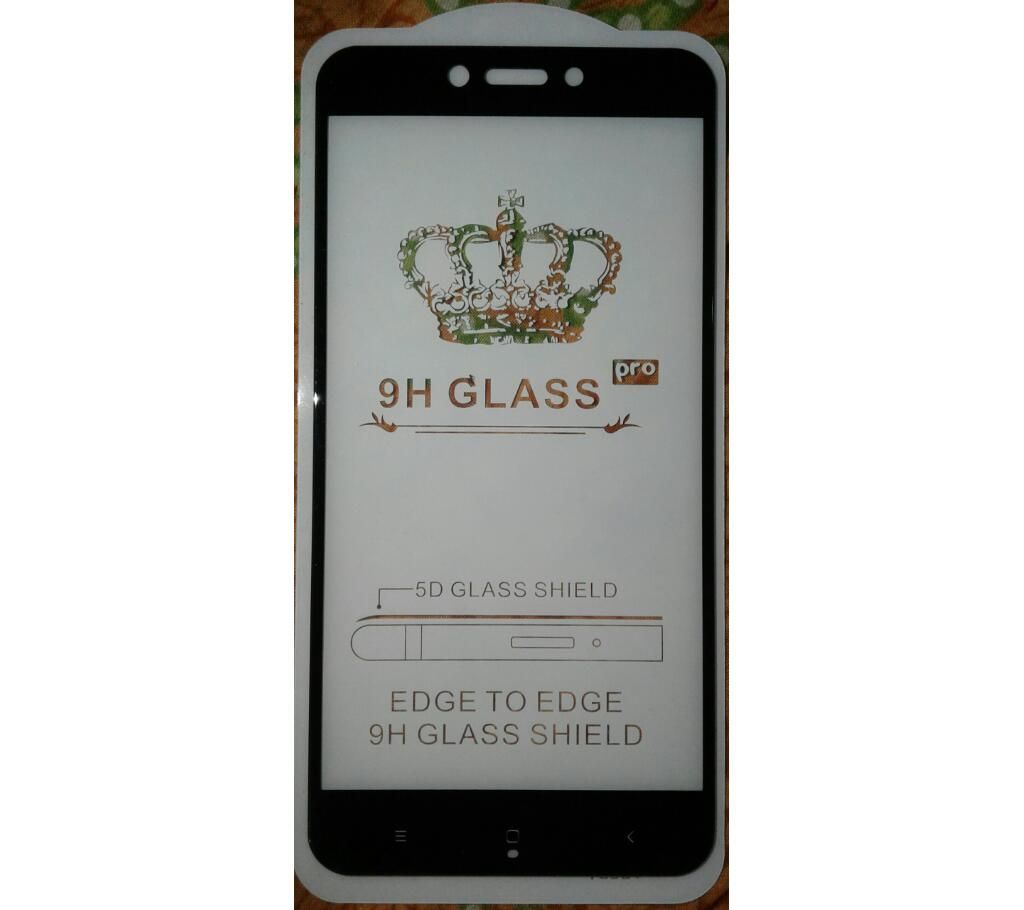 5D Curved Tempered Glass For Xiaomi 4X black
