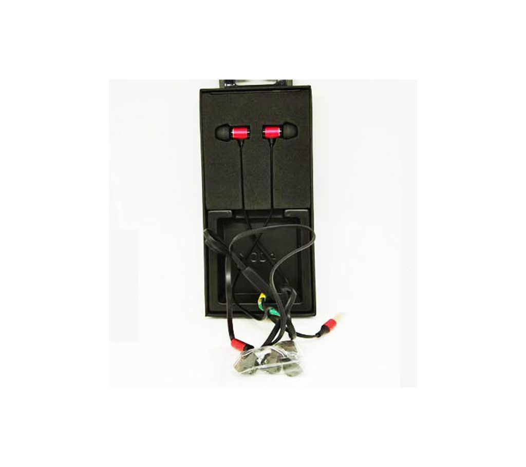 Universal Metal Wire Control Earphone 