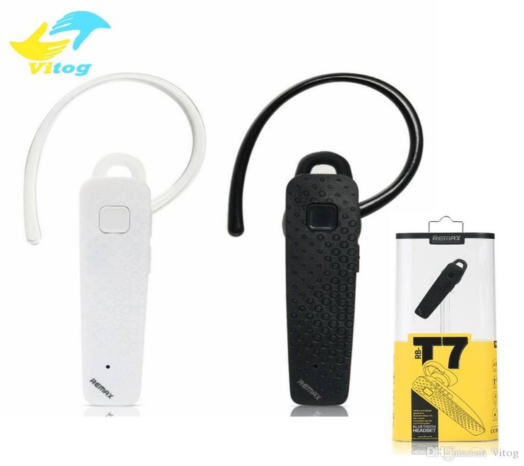 REMAX T7 Business Remote Self-Timer Wireless Bluetooth 4.1 Headphone Earphone