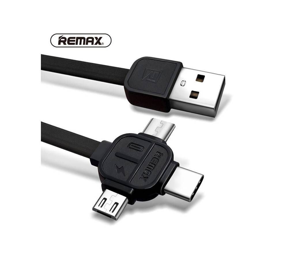 max  RC-066  3 in 1 Cable for iPhone+Micro+Type-C