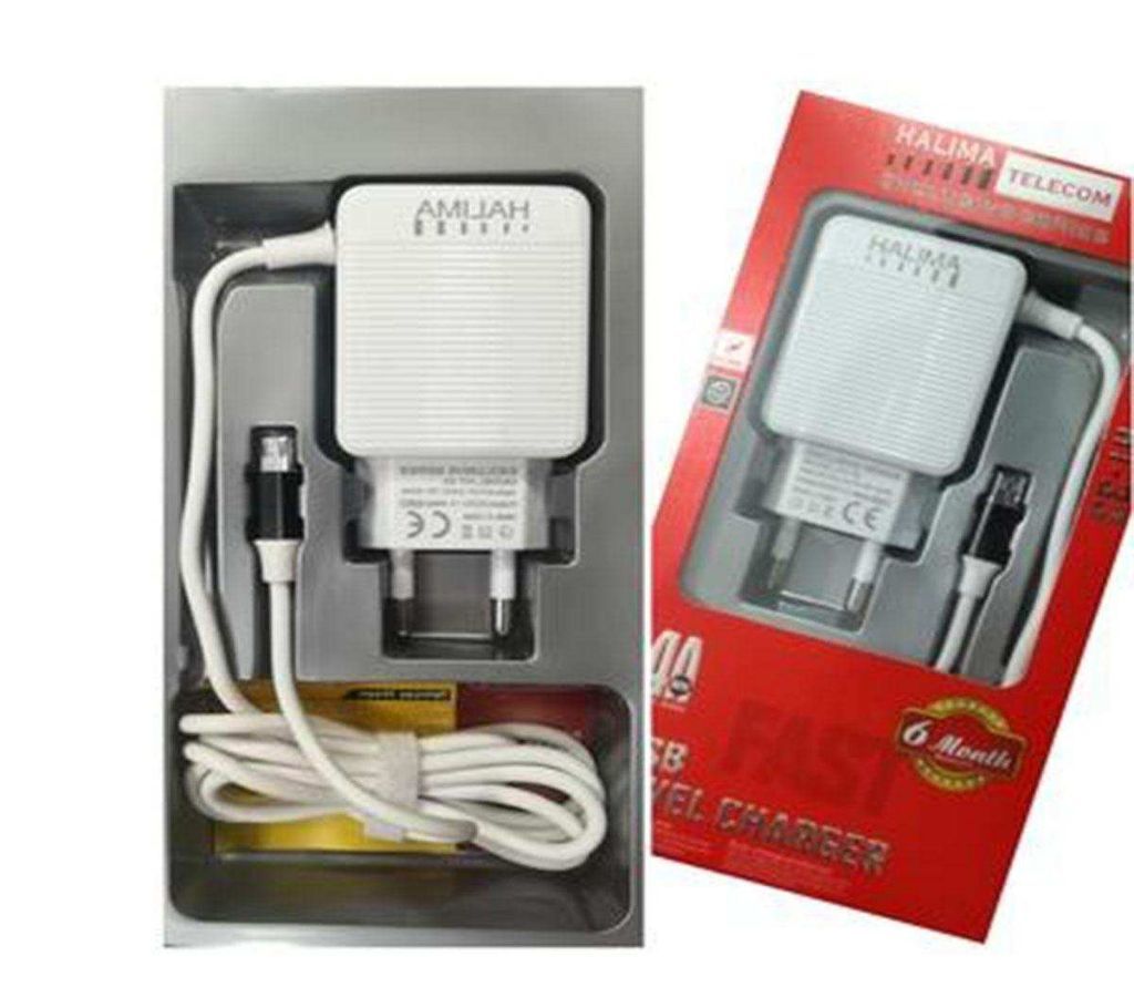Halima Telecom 3 USB Travel charger for mobile