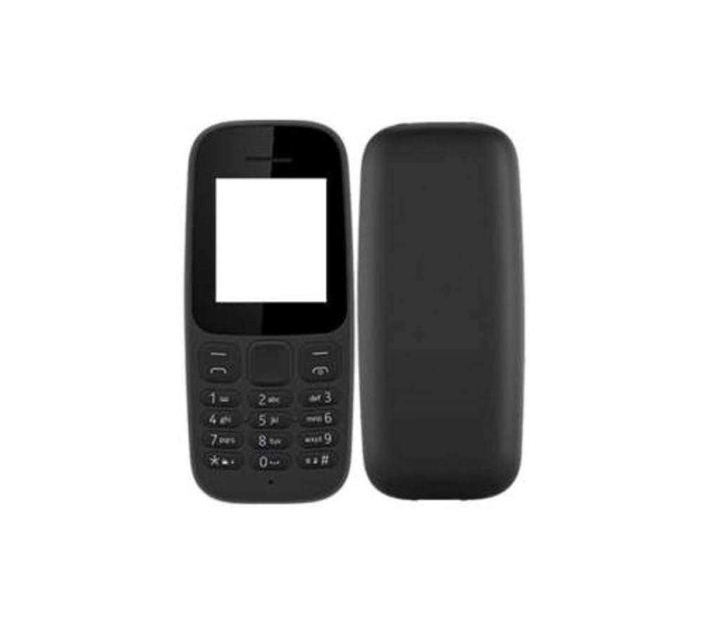 Full Body Casing For Nokia 105(2017)- Black