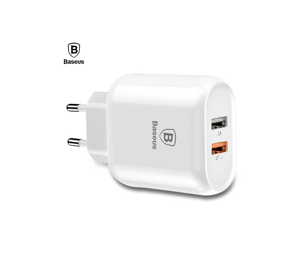 Baseus Bojure Series Dual USB Quick Charger 3.0 18W Charger