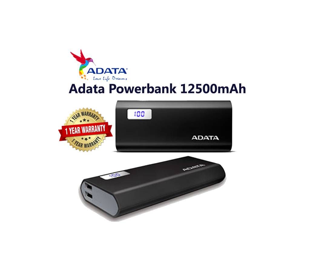 ADATA P12500D (12500mAh) Power Bank Original