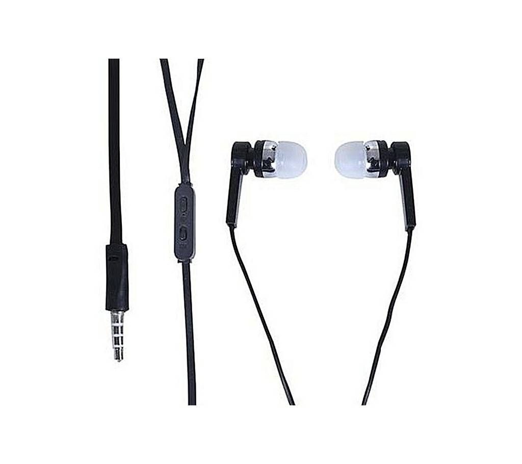 Qmobile Universal Earphone - Black