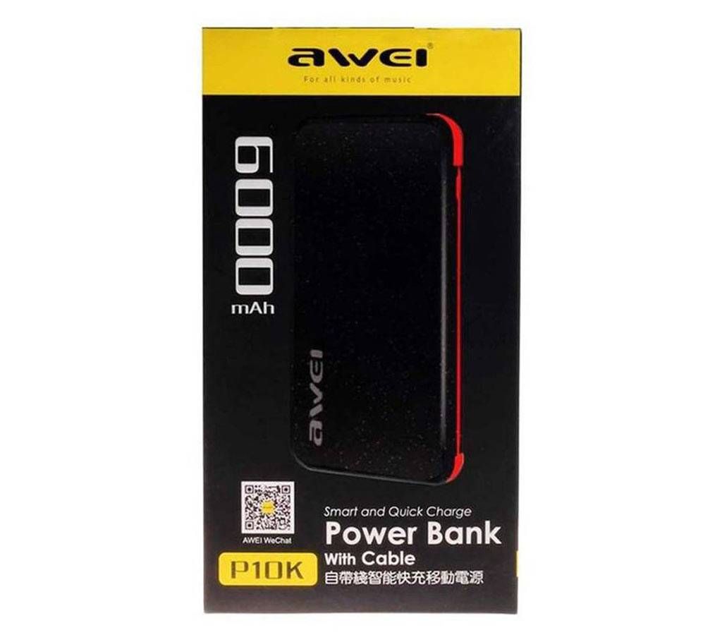 Awei P10K 6000 mAh power bank