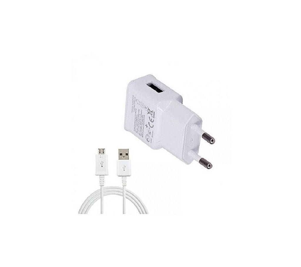 White Fast Mobile Charger 2.1A
