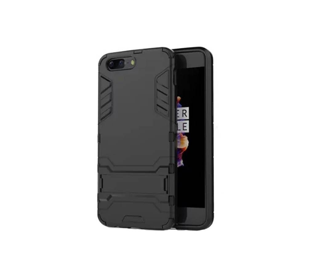 Oneplus 5T Iron man Back Cover Black