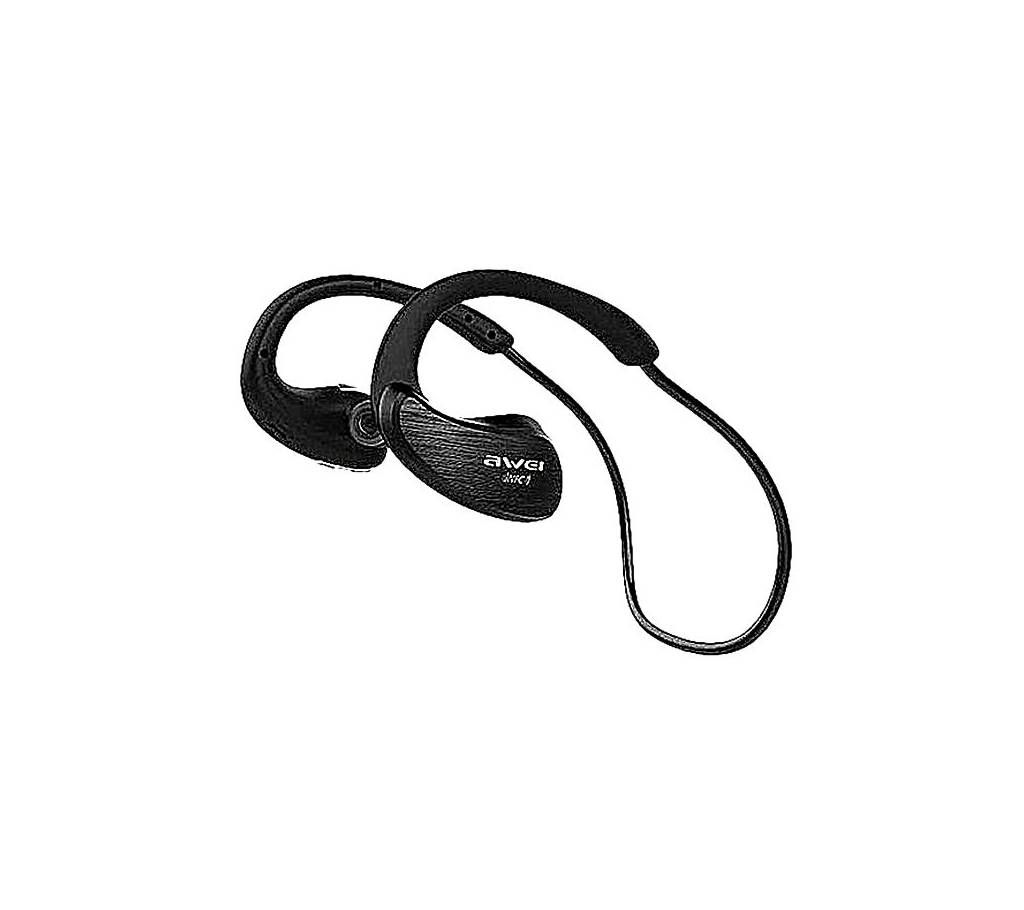 Awei A885BL Universal Sport Wireless Bluetooth Headphone - Black