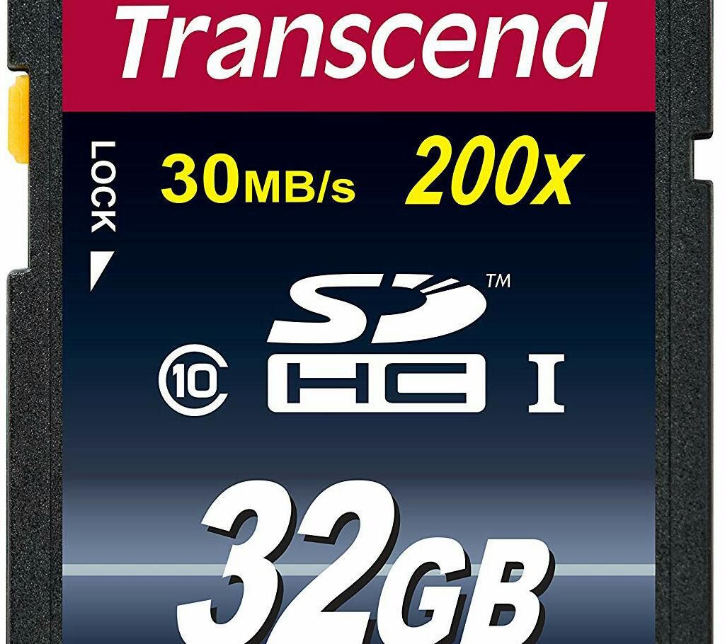 Transcend 32gb SDHC SD Card