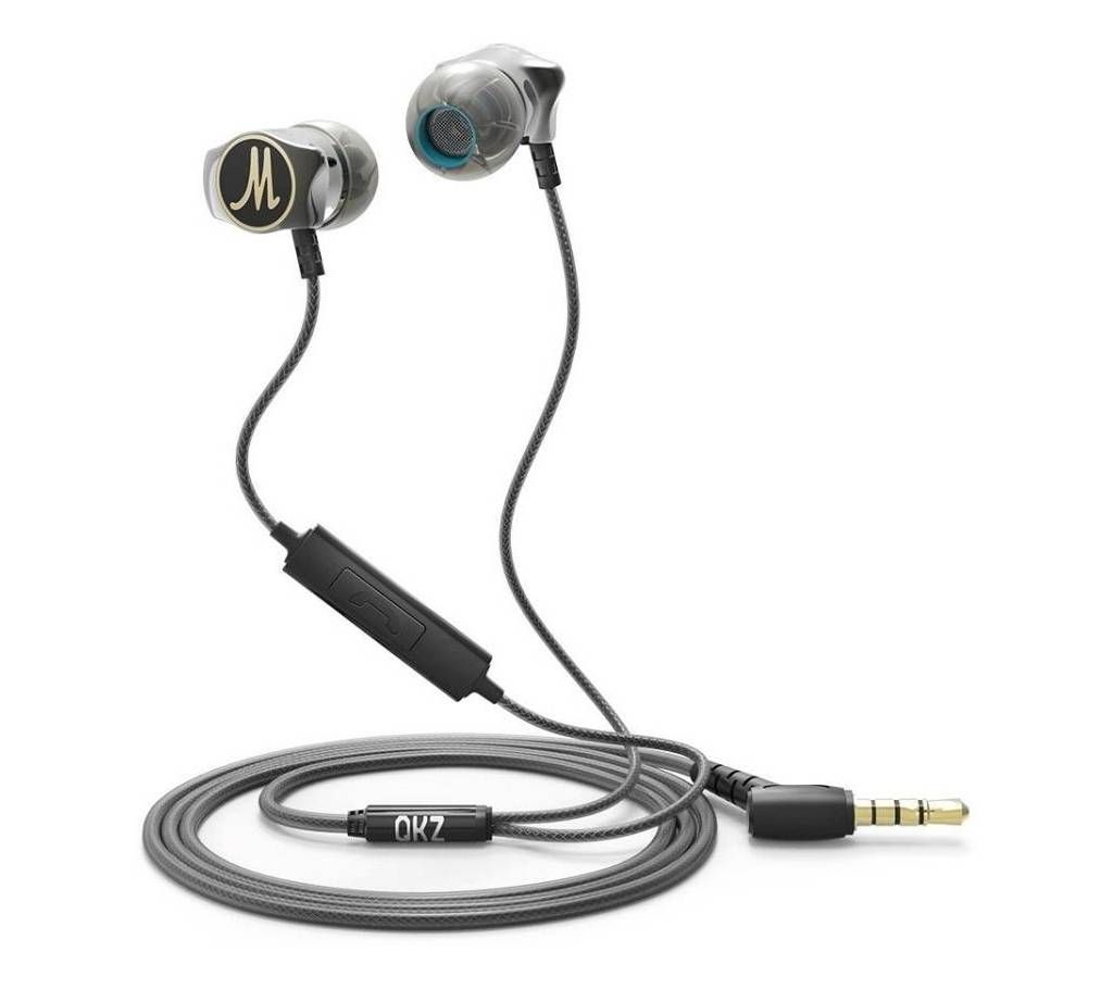 QKZ DM7 Earphone with Mic and Volume Adjust Function