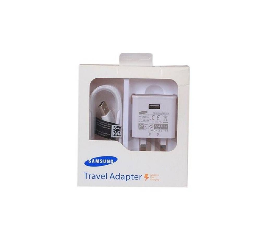 Fast Charger for Samsung Phone - White