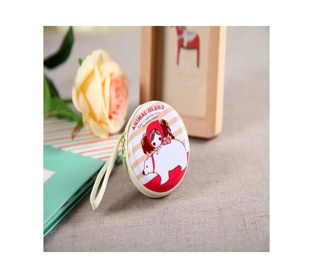 Animal Island Round Headphone Case