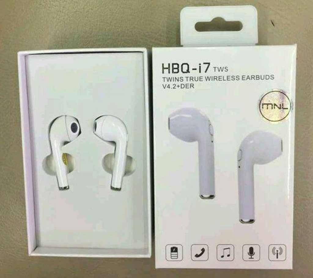 HBQ i7 TWS Dual Wireless Mini Bluetooth Headset 