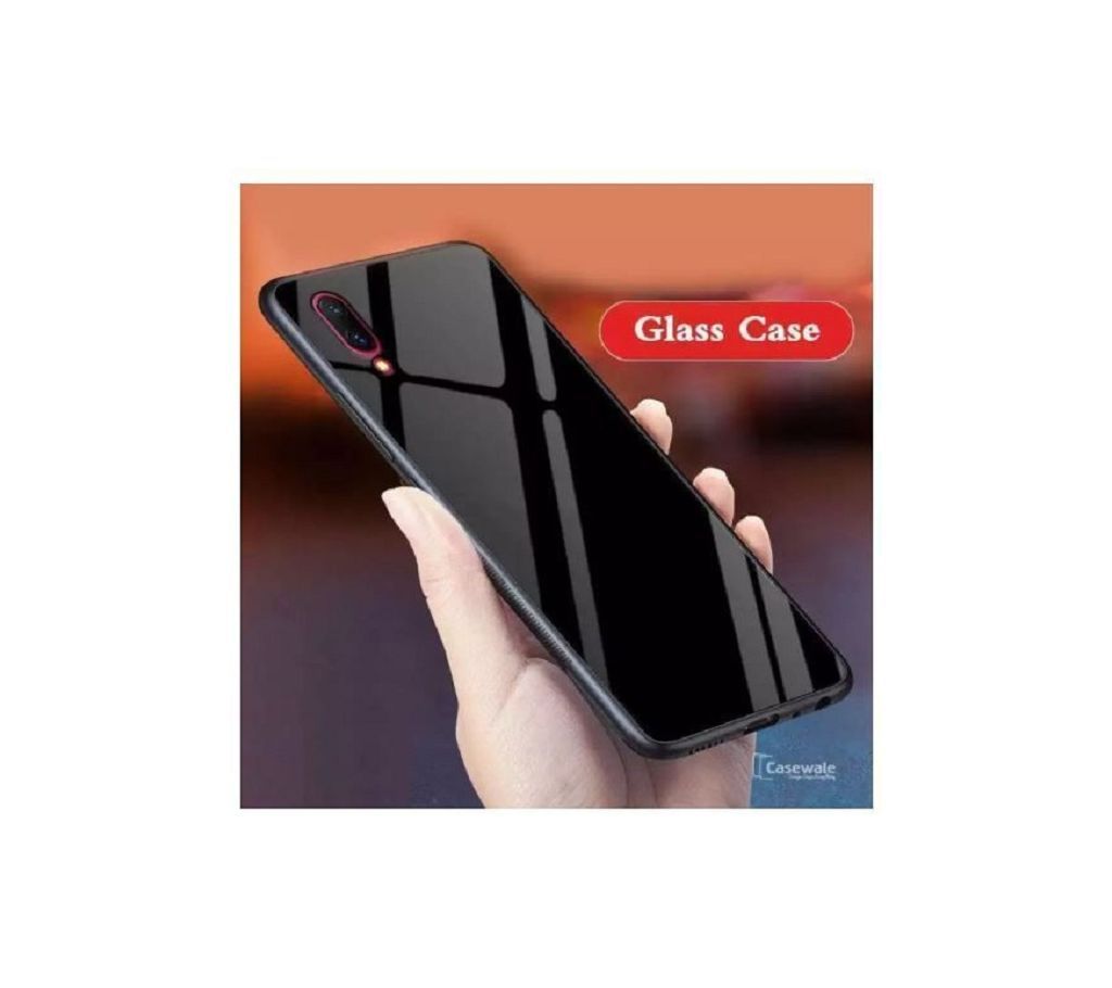 SAMSUNG GALAXY M10 GLASS CASE BLACK  CHG
