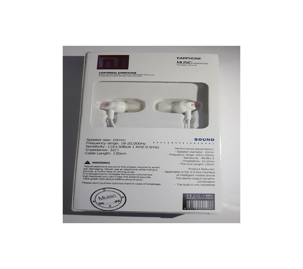 MI W-67 Music Handsfree Powerful Sound
