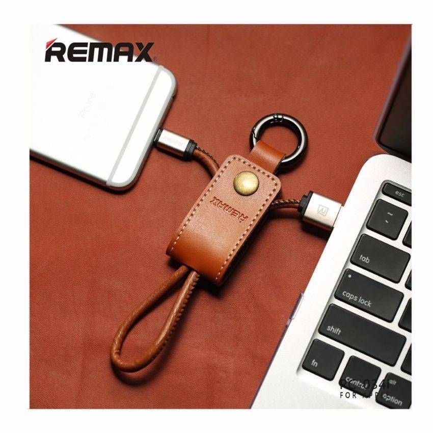 Remax Metal Key Chain Data Charger Cable