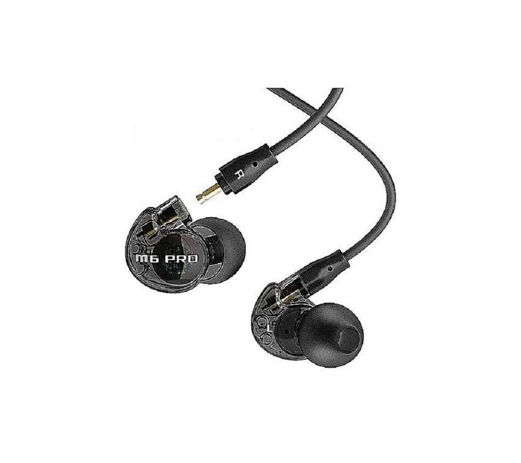 QKZ W6 - PRO In-Ear Earphone - Black