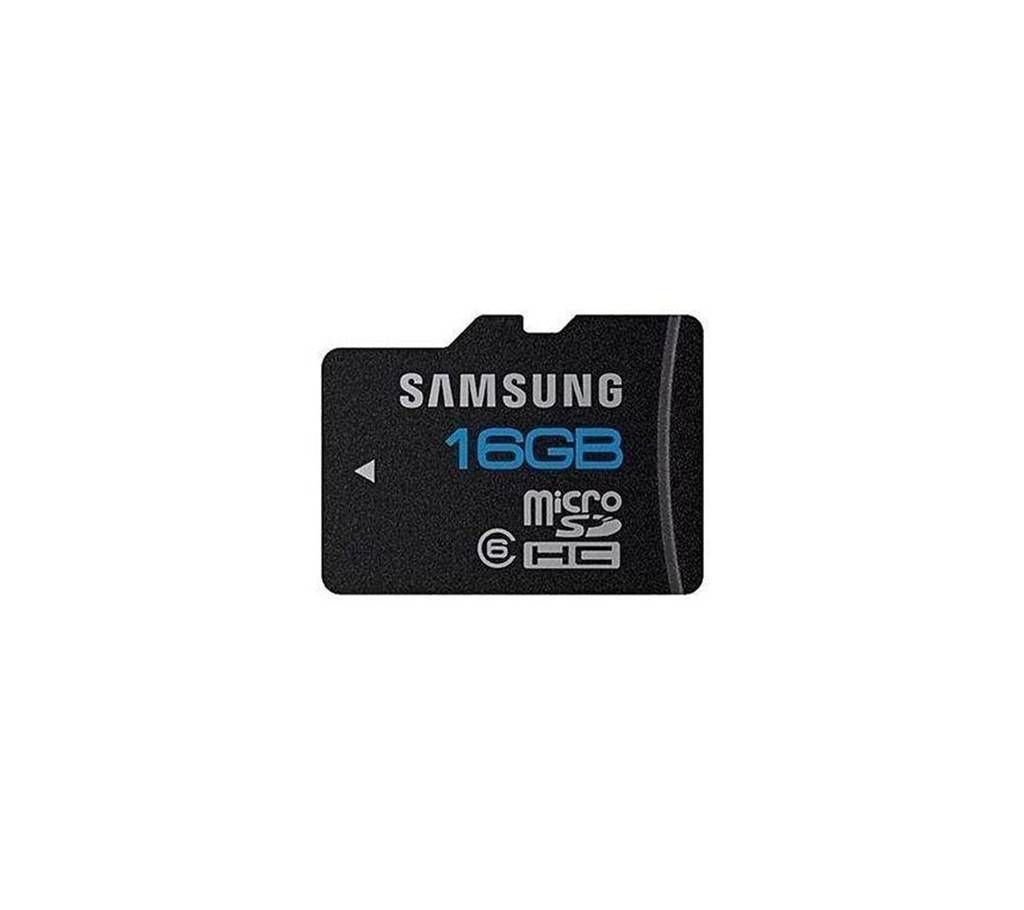 16GB Micro SD Class 10 Memory Card - Black