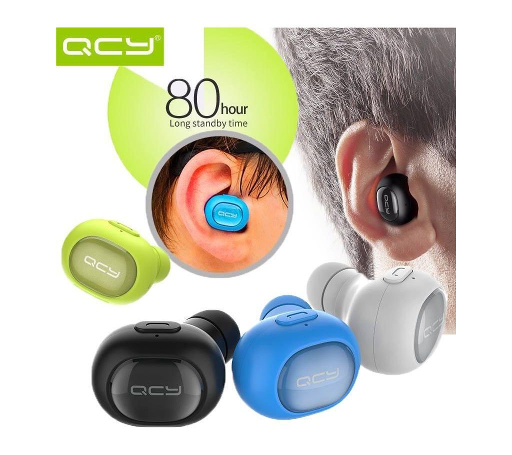 QCY Q26 Mini Wireless In-ear Bluetooth 4.1 Earphone Handsfree Stereo Music Sport Driving Earbud With Microphone