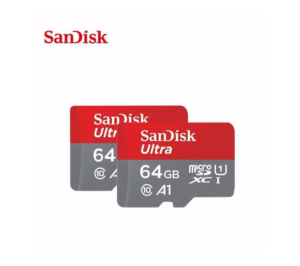 SanDisk Ultra Micro SD Card 64GB Class 10
