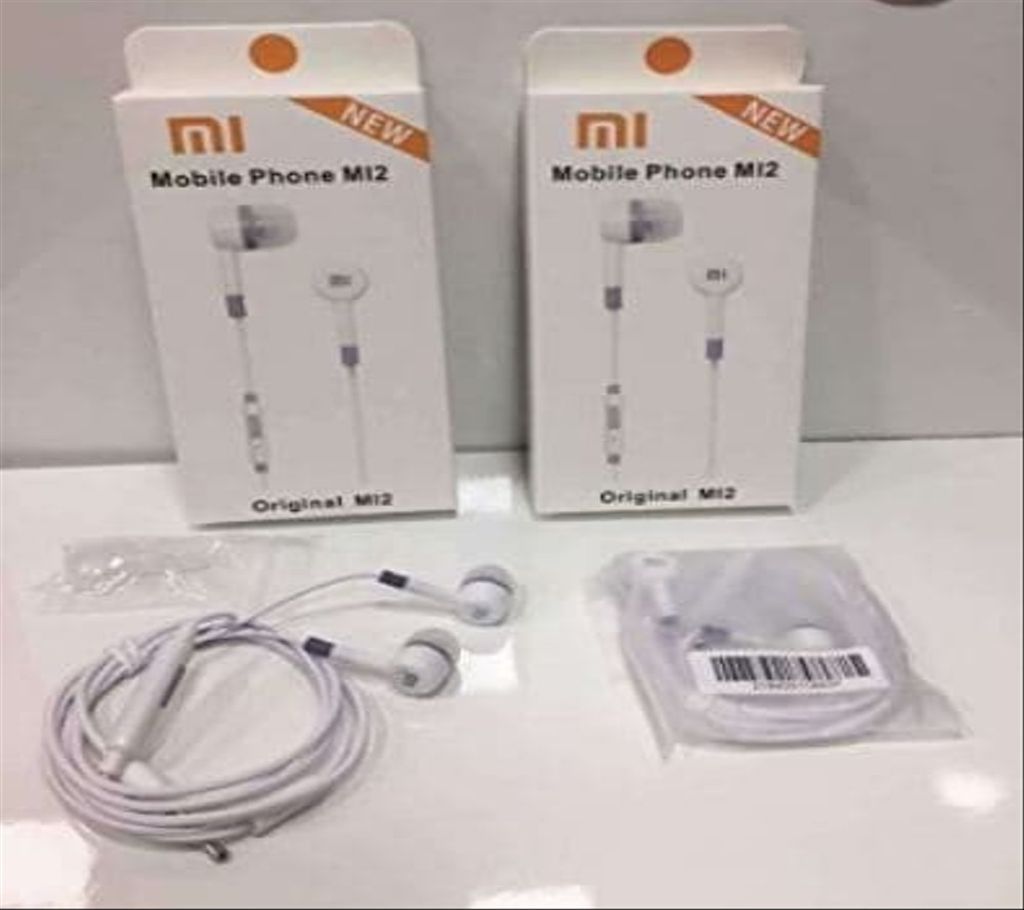 Xiaomi Mi 2 Earphone In-Ear Wired Control With MIC 