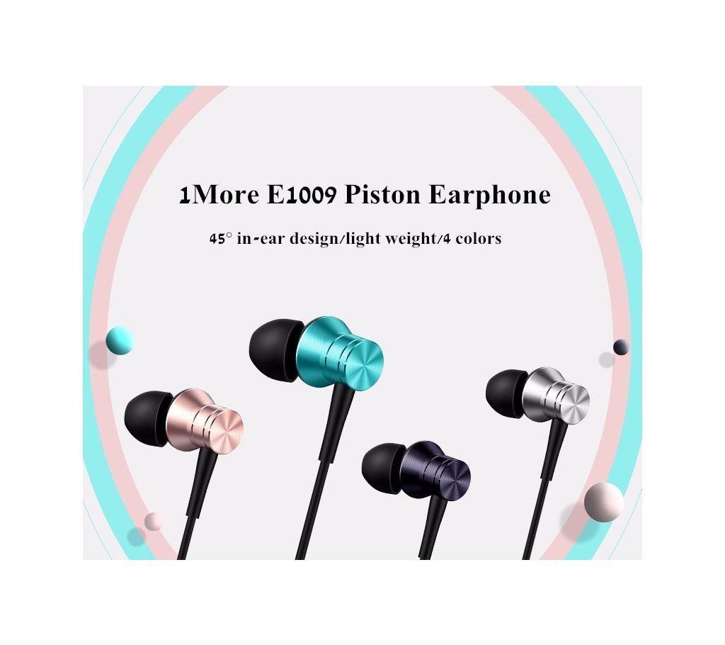 1MORE Piston Fit In-Ear Headphones (E1009)