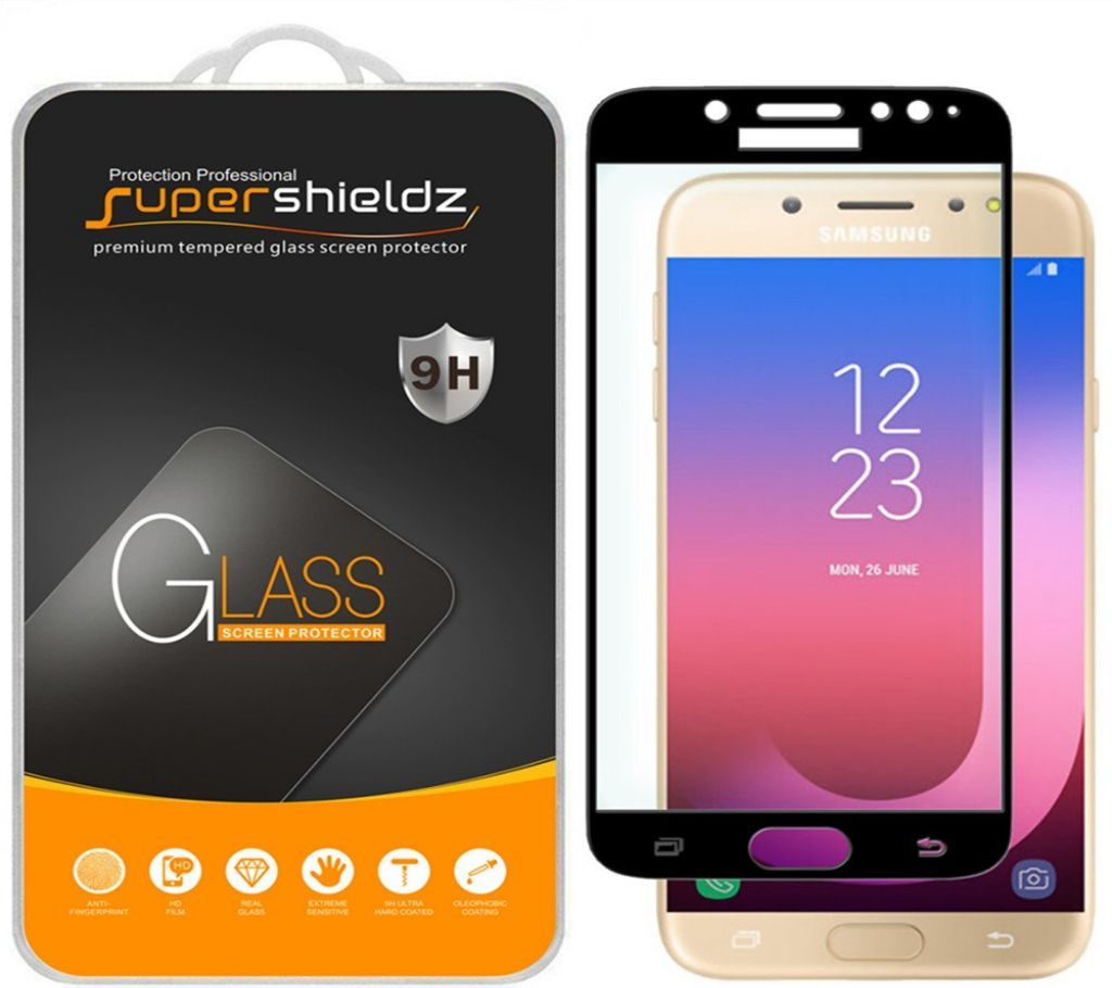 Samsung Galaxy J7 pro Tempered Glass , Screen Protector Samsung Galaxy J7 Tempered Glass Full HD Heavy Duty Hybrid Hard GLASS