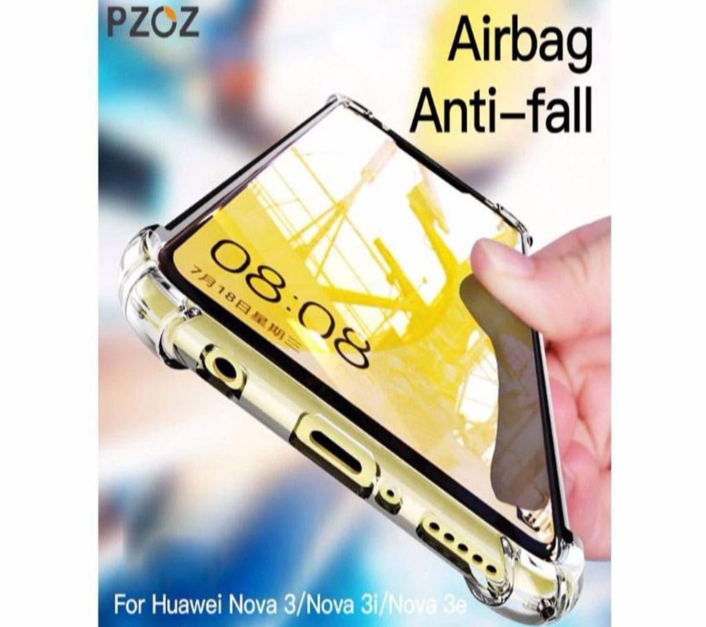 PZOZ Shockproof Transparent Protective Case For Huawei Nova 3i