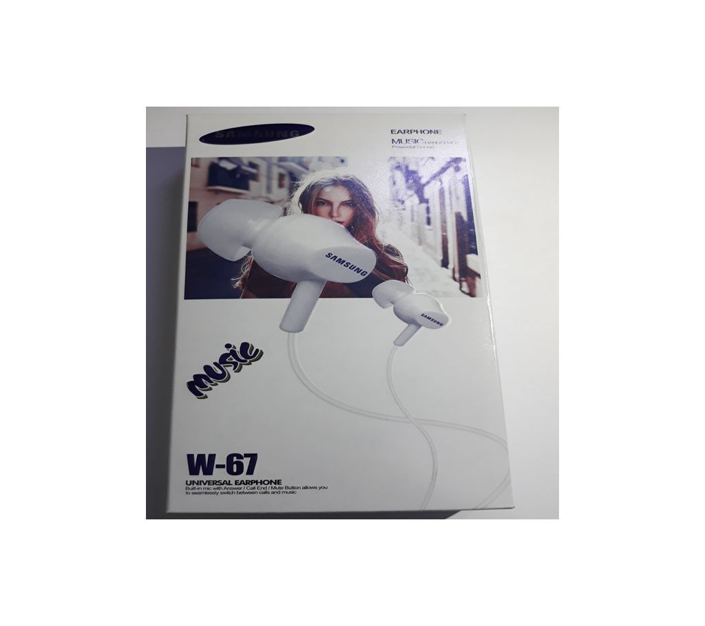 Samsung W-67 Music Handsfree Powerful Sound