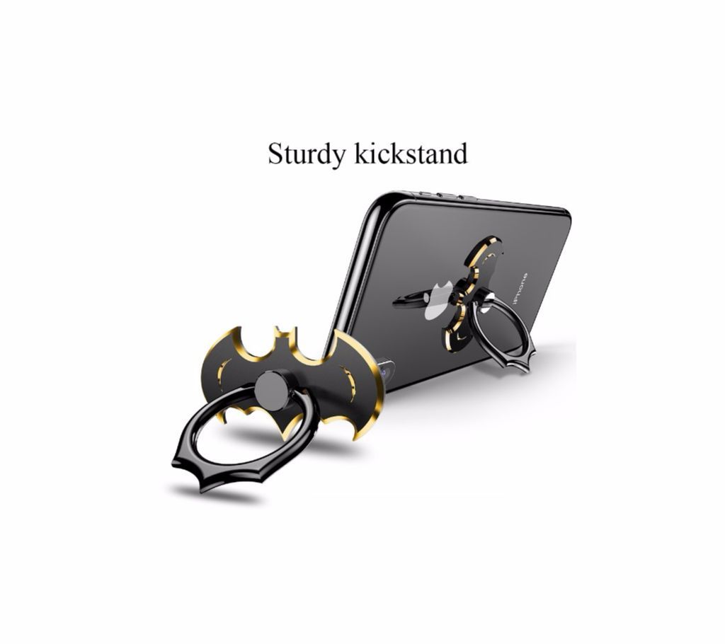 360 Degree Batman Rotate  finger Ring Mobile Phone Stand Holder