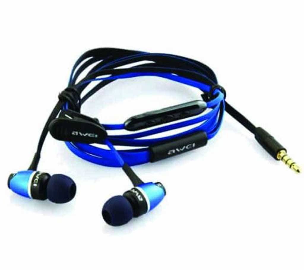 Awei S80vi In-ear Earphones W/ MIC-Blue